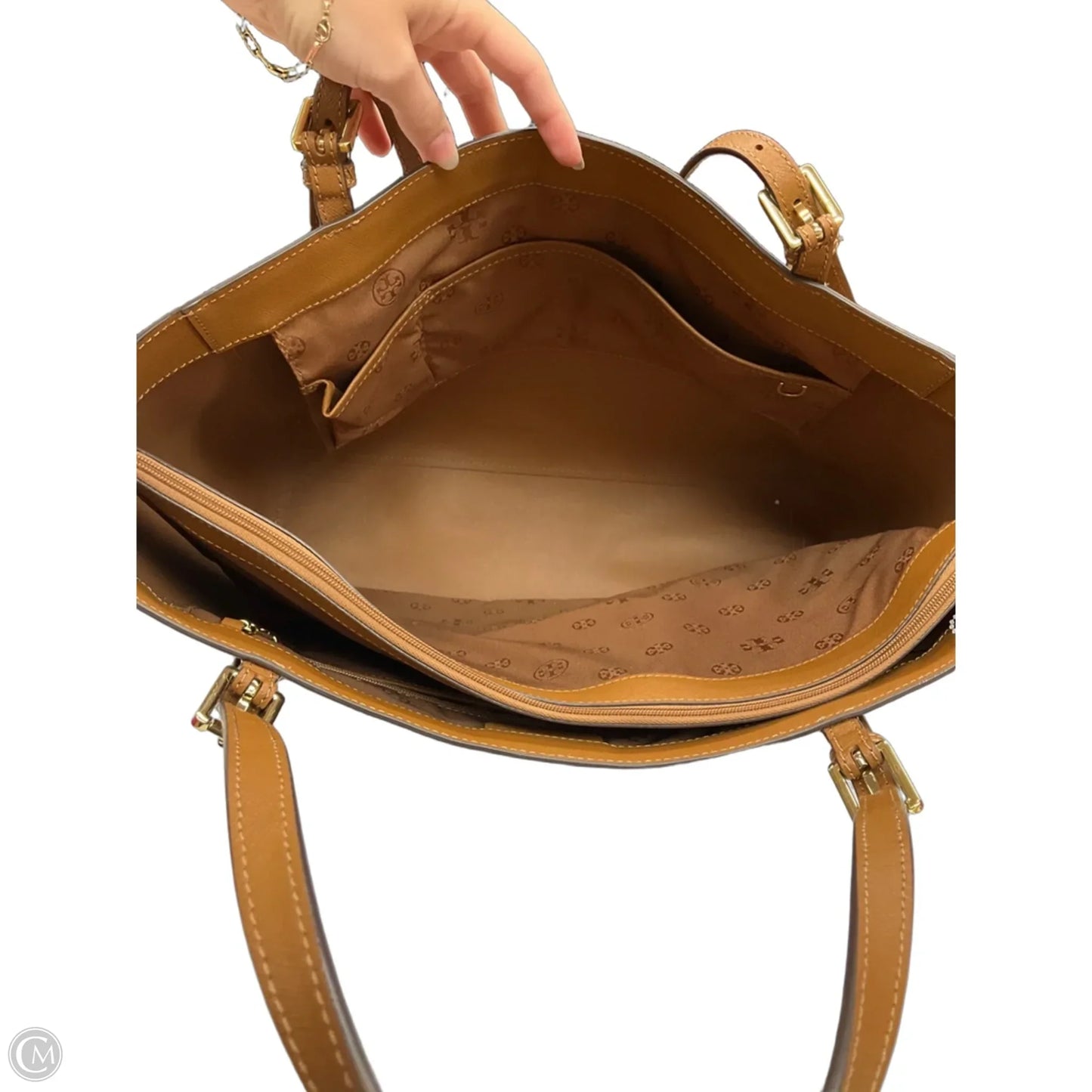 Handbag Designer By Tory Burch, Size: Large