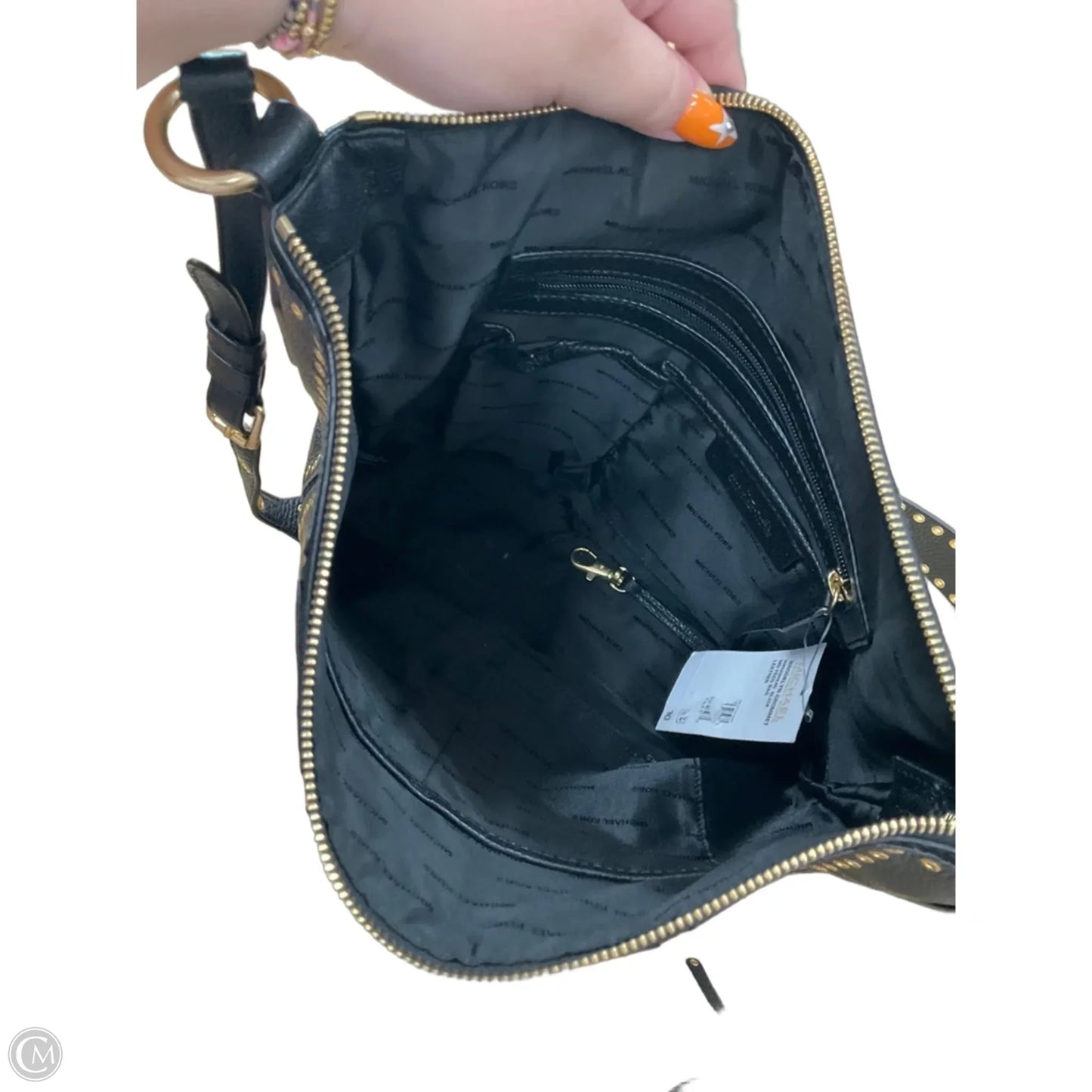 Crossbody Designer By Michael Kors, Size: Medium
