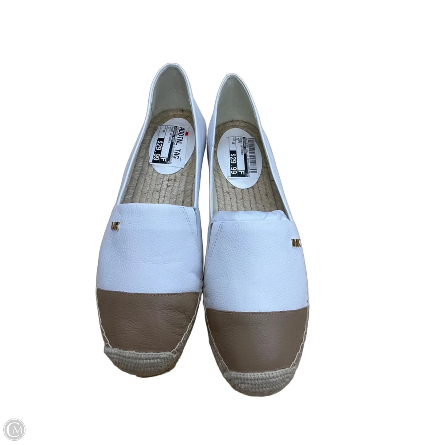 Shoes Designer By Michael Kors In White, Size: 10