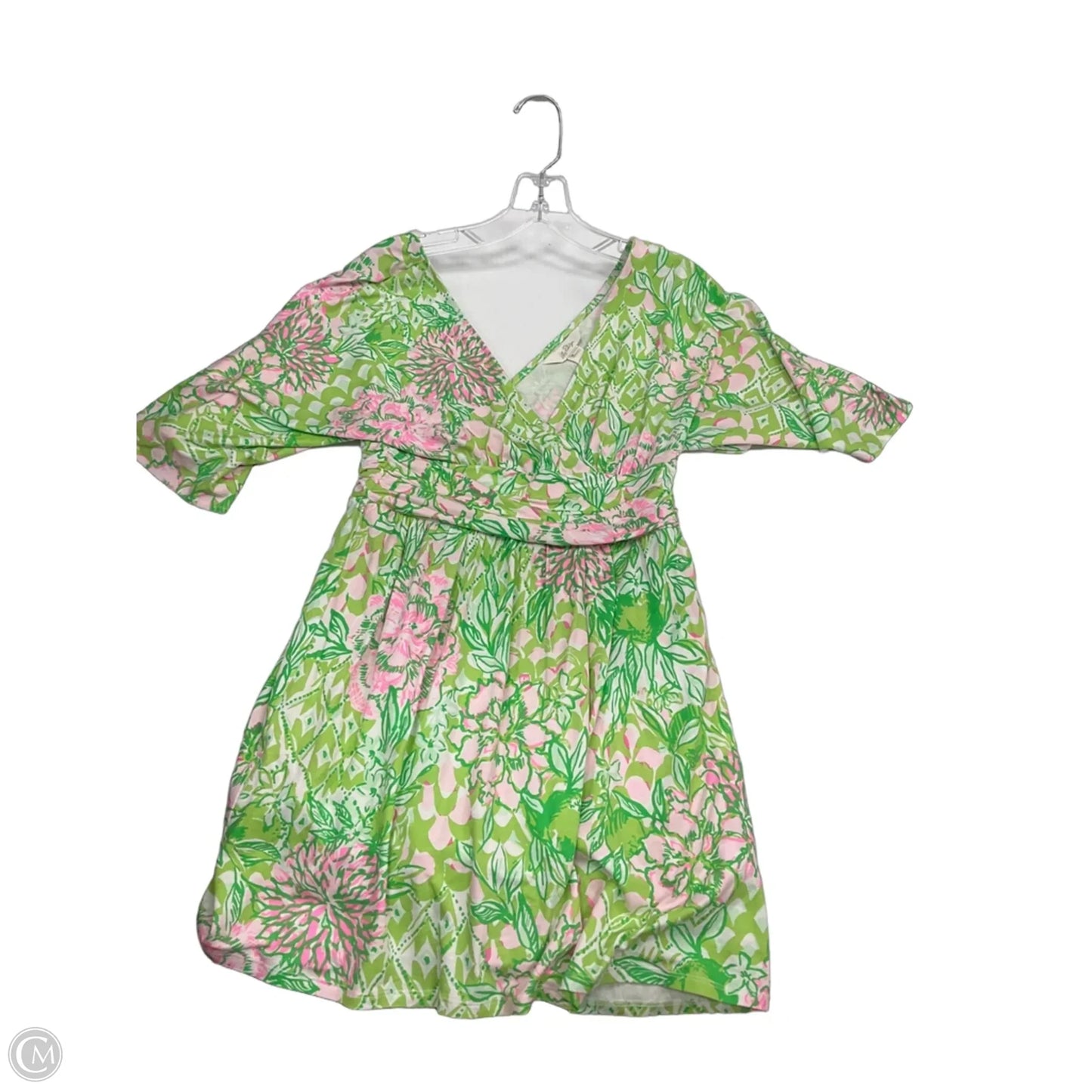 Romper Designer By Lilly Pulitzer In Floral Print, Size: S