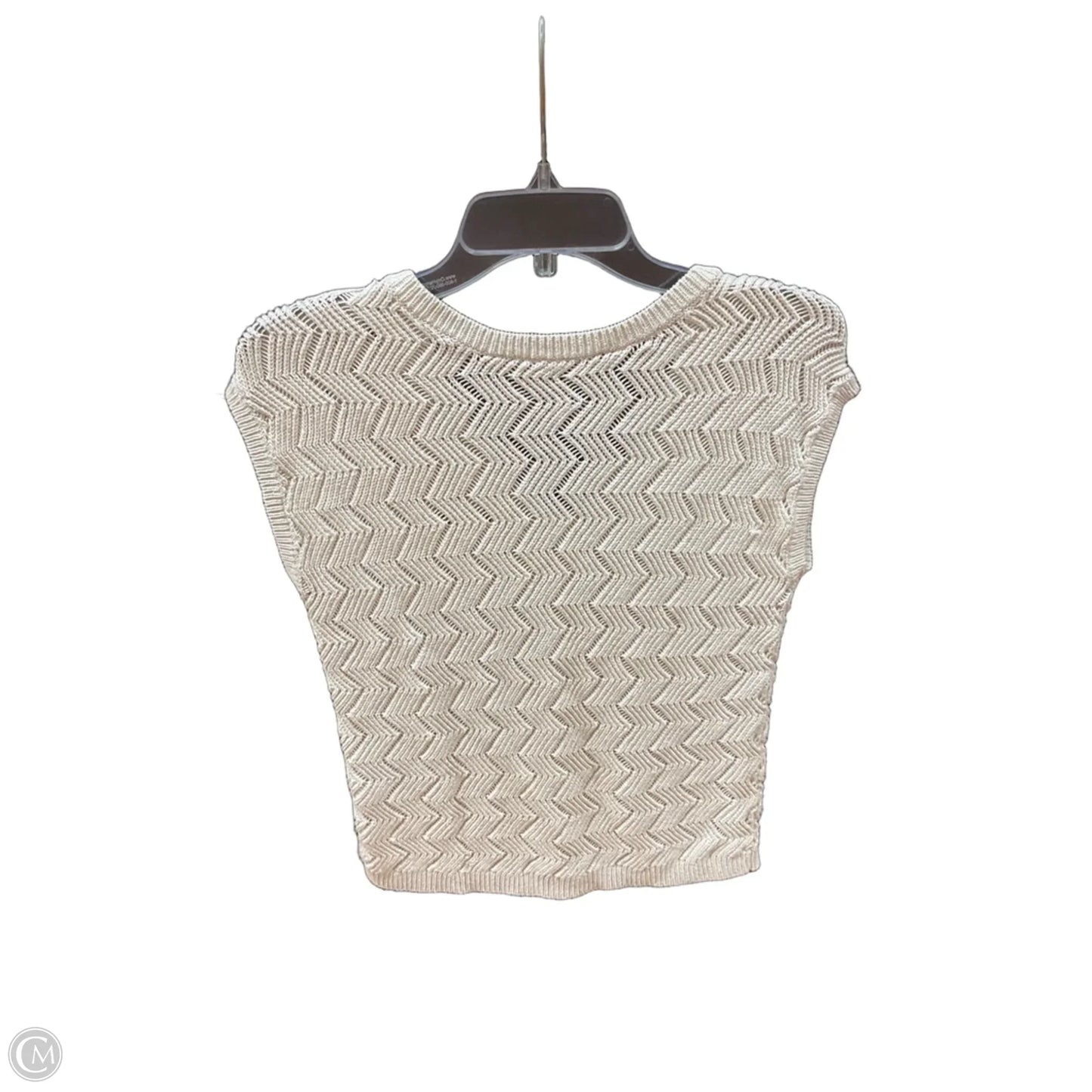 Vest Sweater By White House Black Market In Cream, Size: S