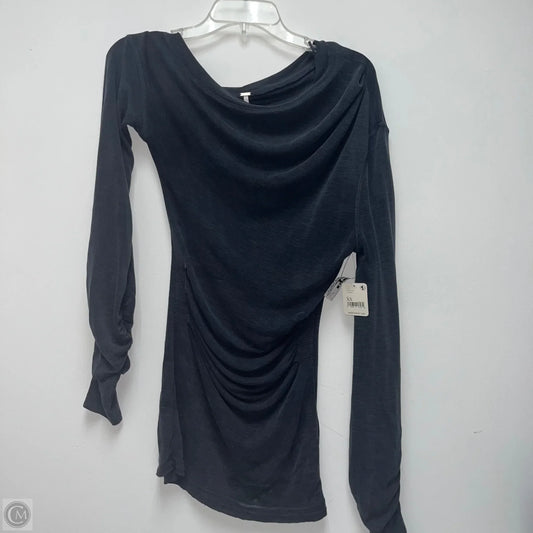 Tunic Long Sleeve By Free People In Grey, Size: Xs