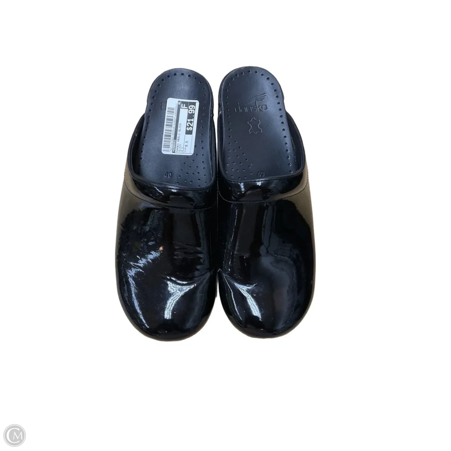 Shoes Heels Block By Dansko In Black, Size: 9.5
