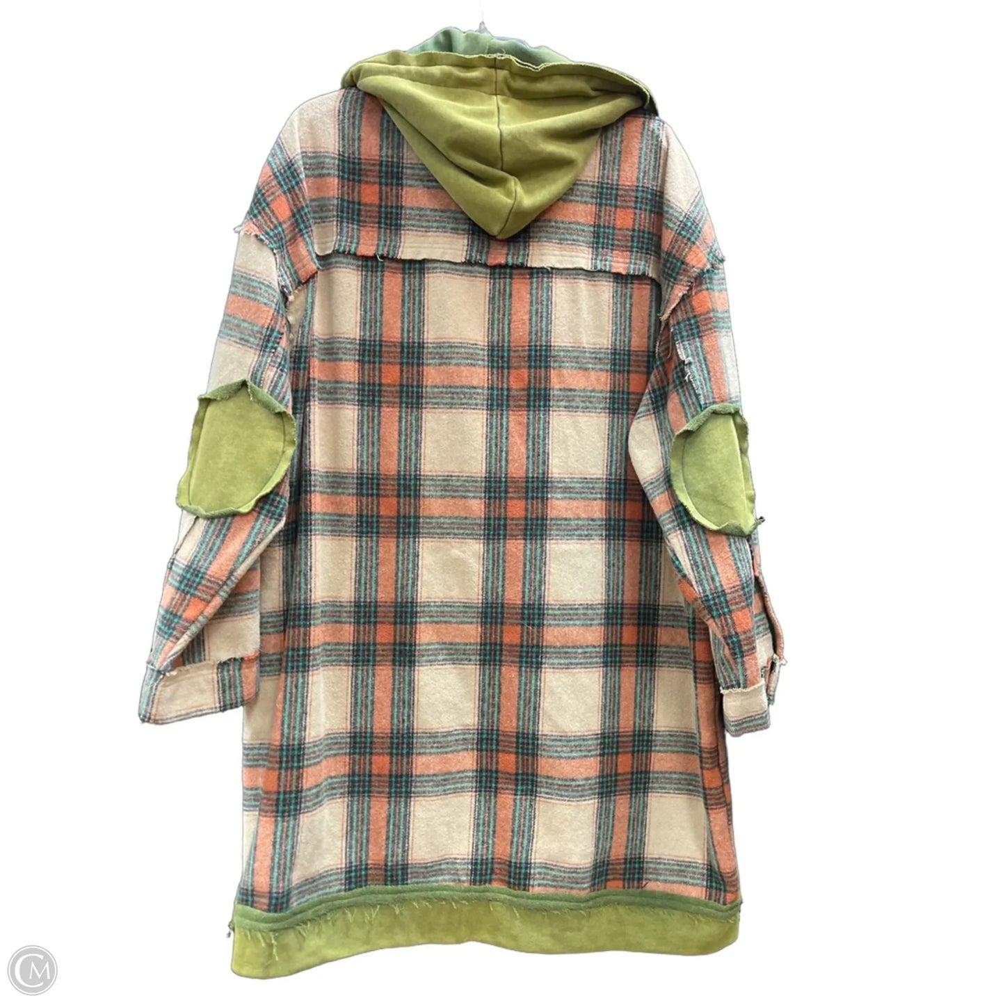 Jacket Other By Pol In Plaid Pattern, Size: L