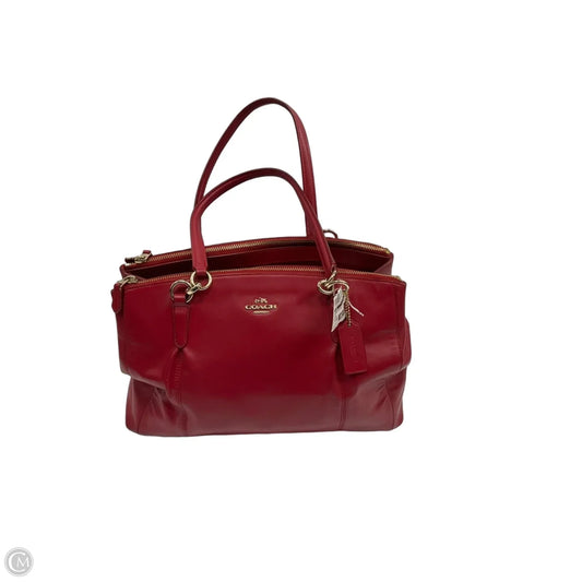 Handbag Designer By Coach, Size: Large