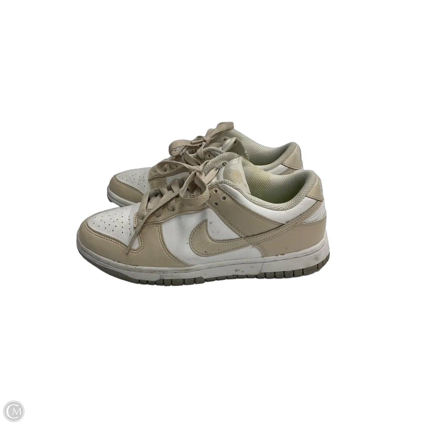 Shoes Sneakers By Nike In Cream & White, Size: 6.5