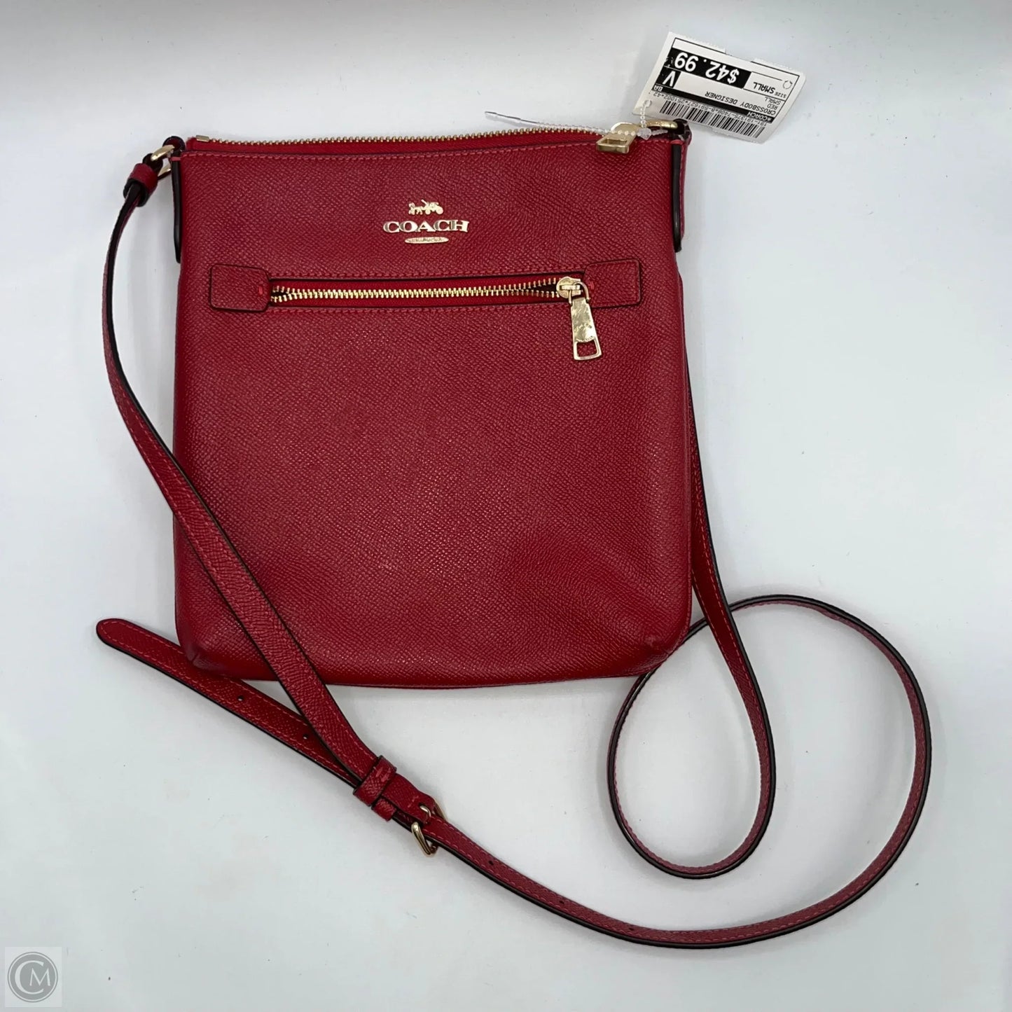 Crossbody Designer By Coach, Size: Small