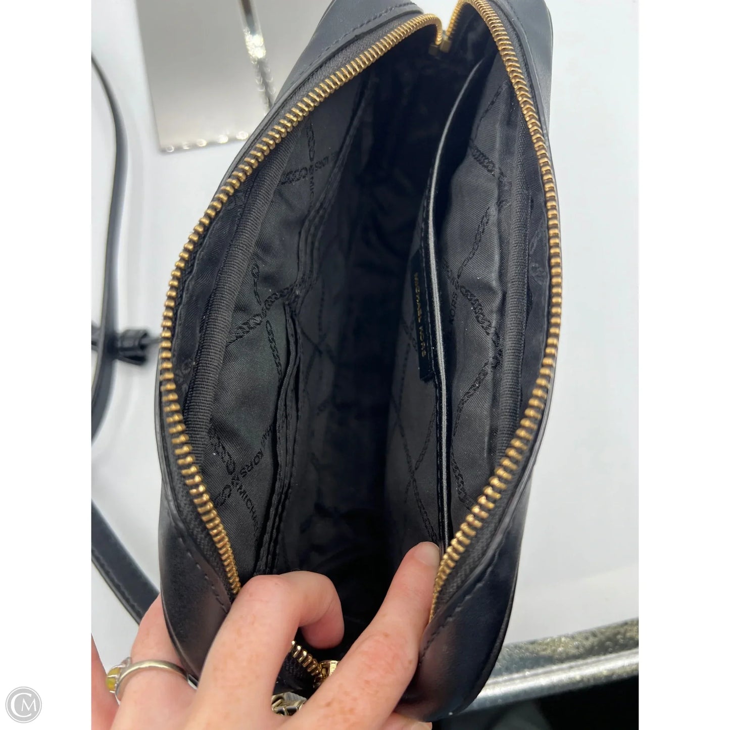 Crossbody Designer By Michael Kors, Size: Medium