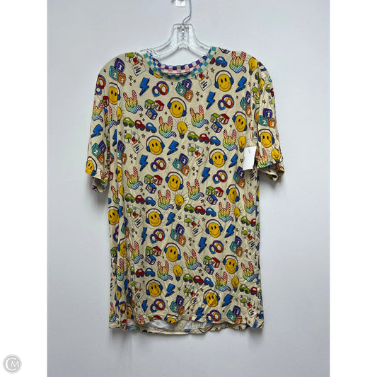 Top Short Sleeve By Bundle Of Joy In Multi-colored, Size: M