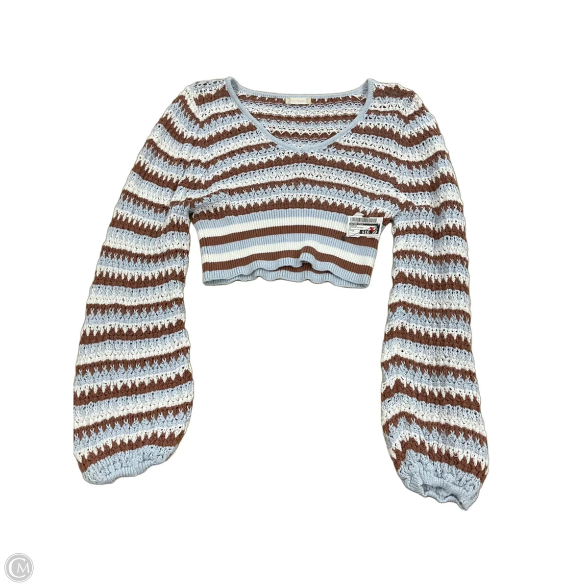 Sweater By Altard State In Striped Pattern, Size: M