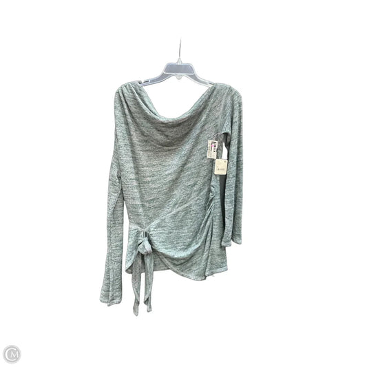 Top Long Sleeve By Free People In Teal, Size: M