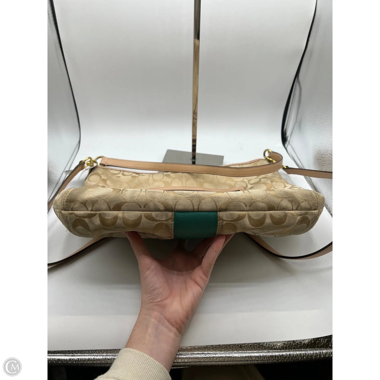 Crossbody Designer By Coach, Size: Large