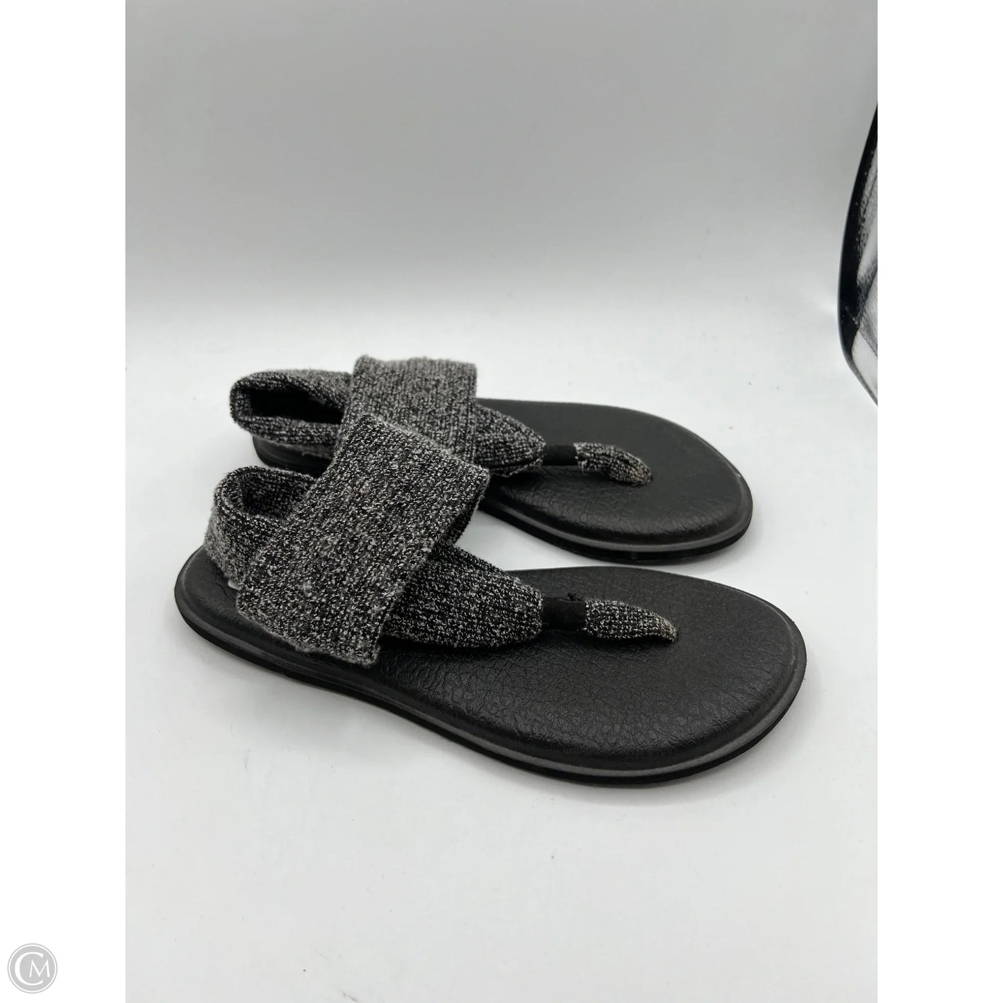Sandals Flip Flops By Sanuk In Grey, Size: 7