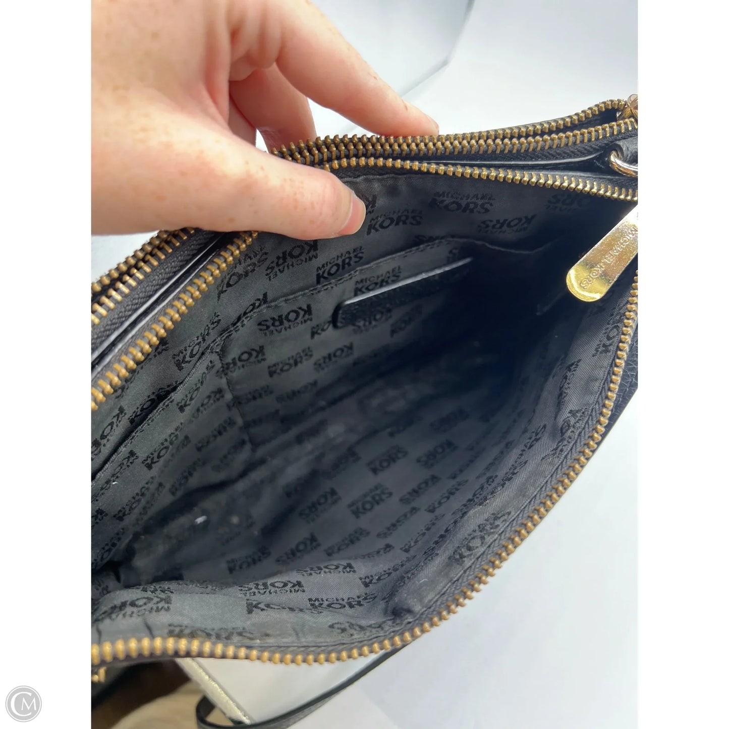 Crossbody Designer By Michael Kors, Size: Small