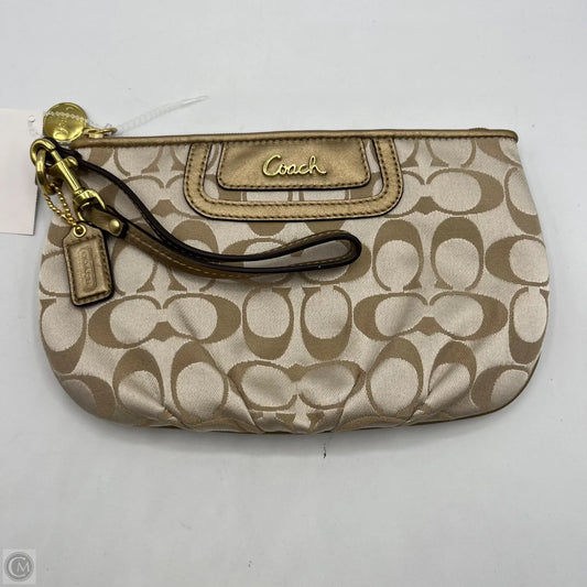 Wristlet Designer By Coach, Size: Medium