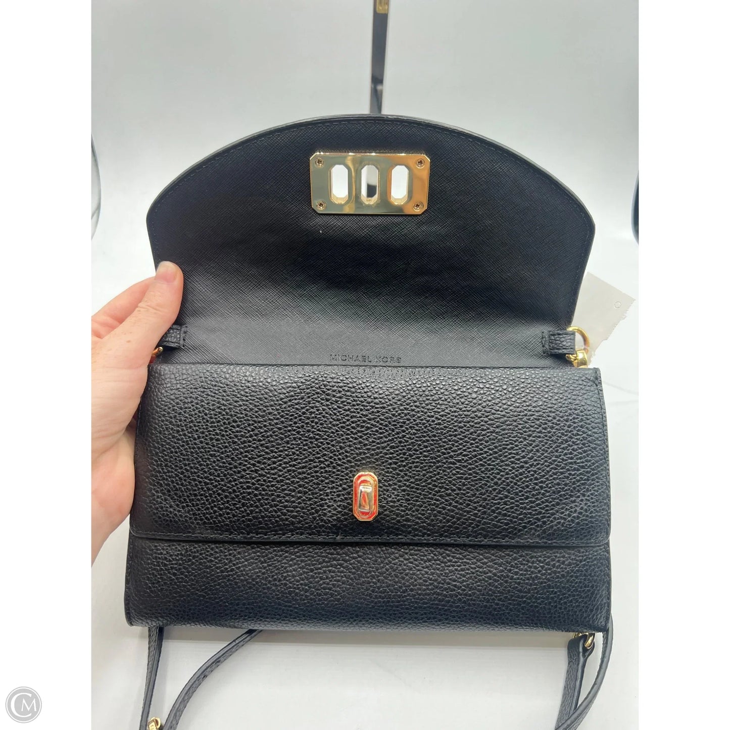 Crossbody Designer By Michael Kors, Size: Medium