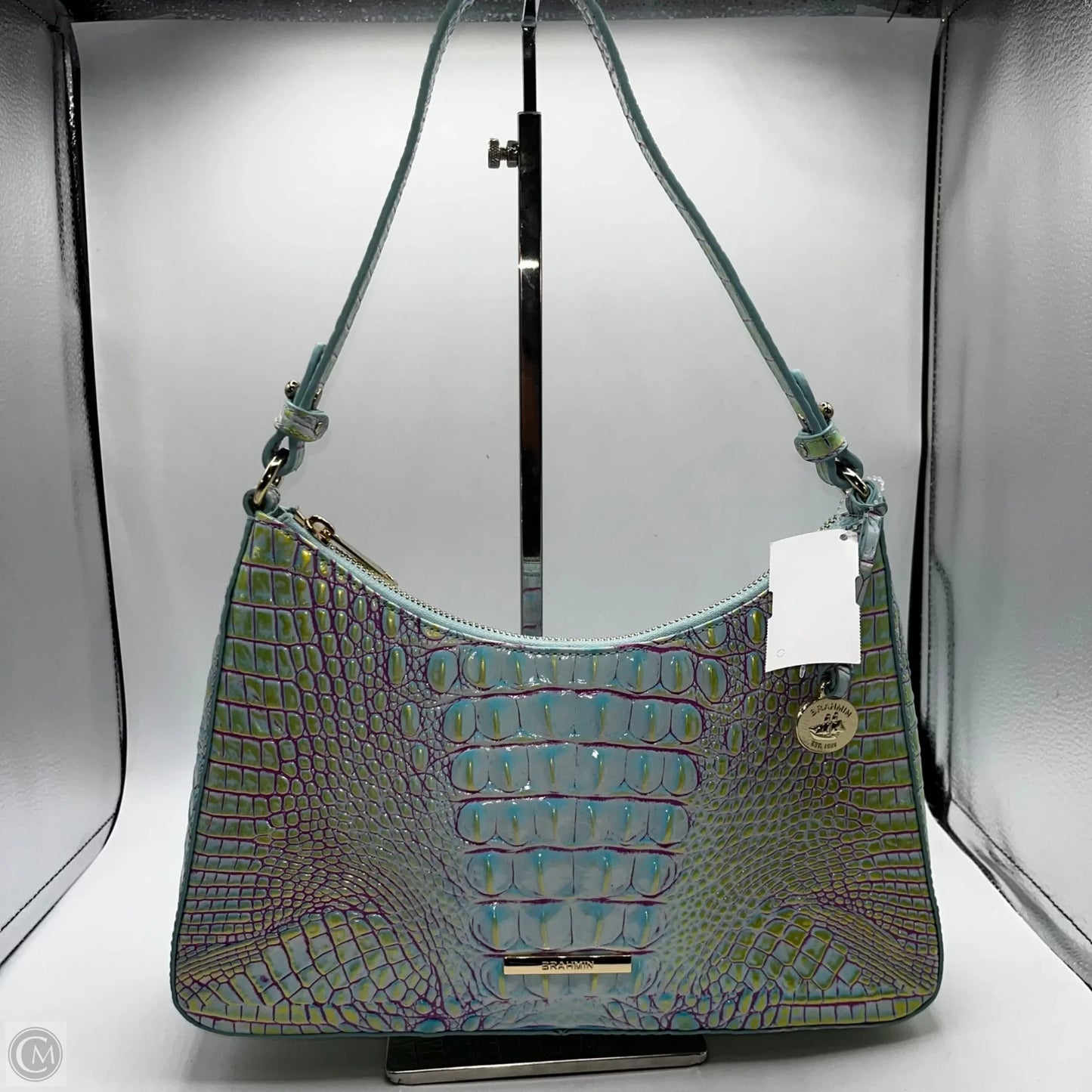 Handbag Designer By Brahmin, Size: Small