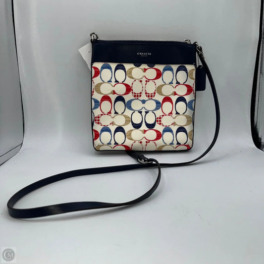 Crossbody Designer By Coach, Size: Small