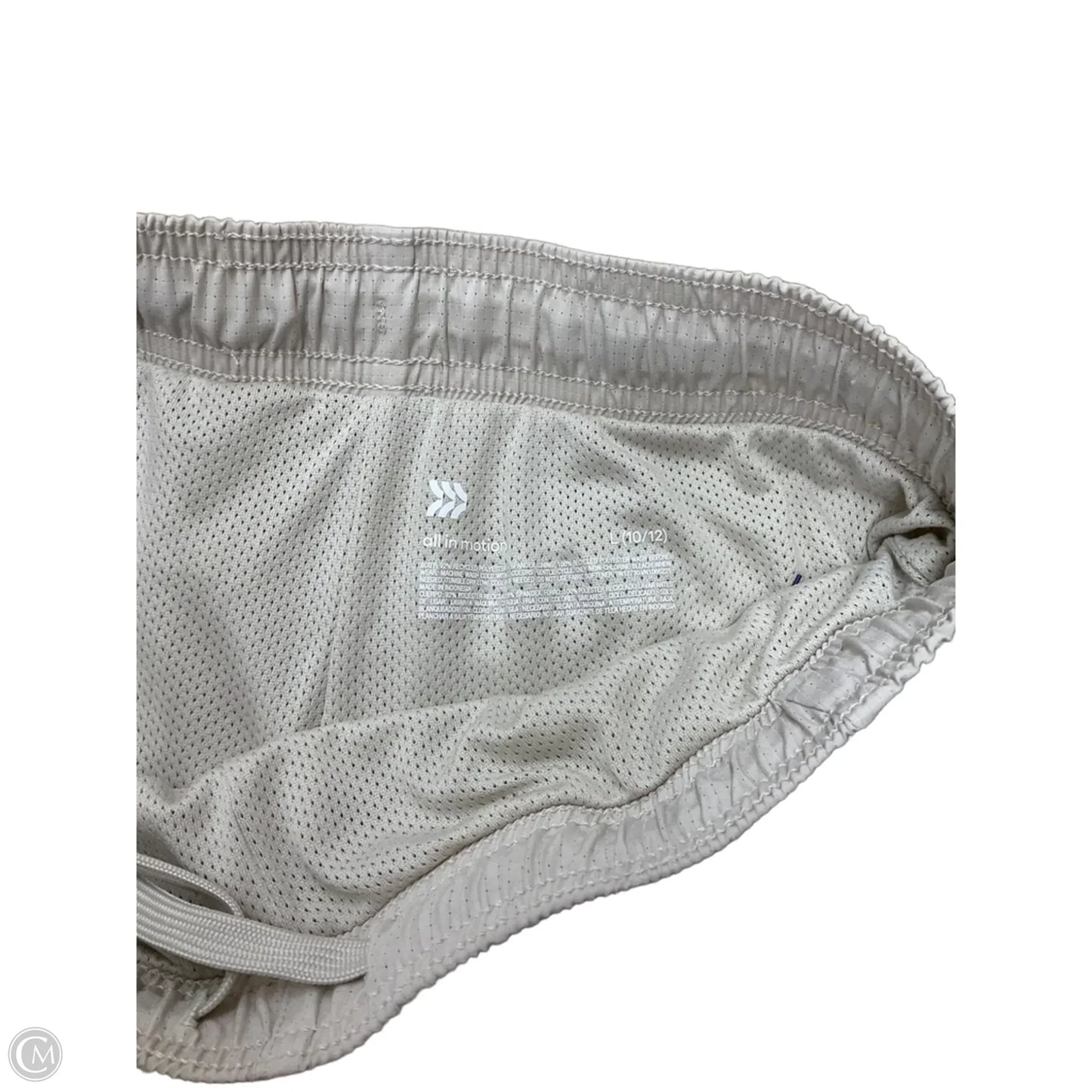 Athletic Shorts By All In Motion In Beige, Size: L