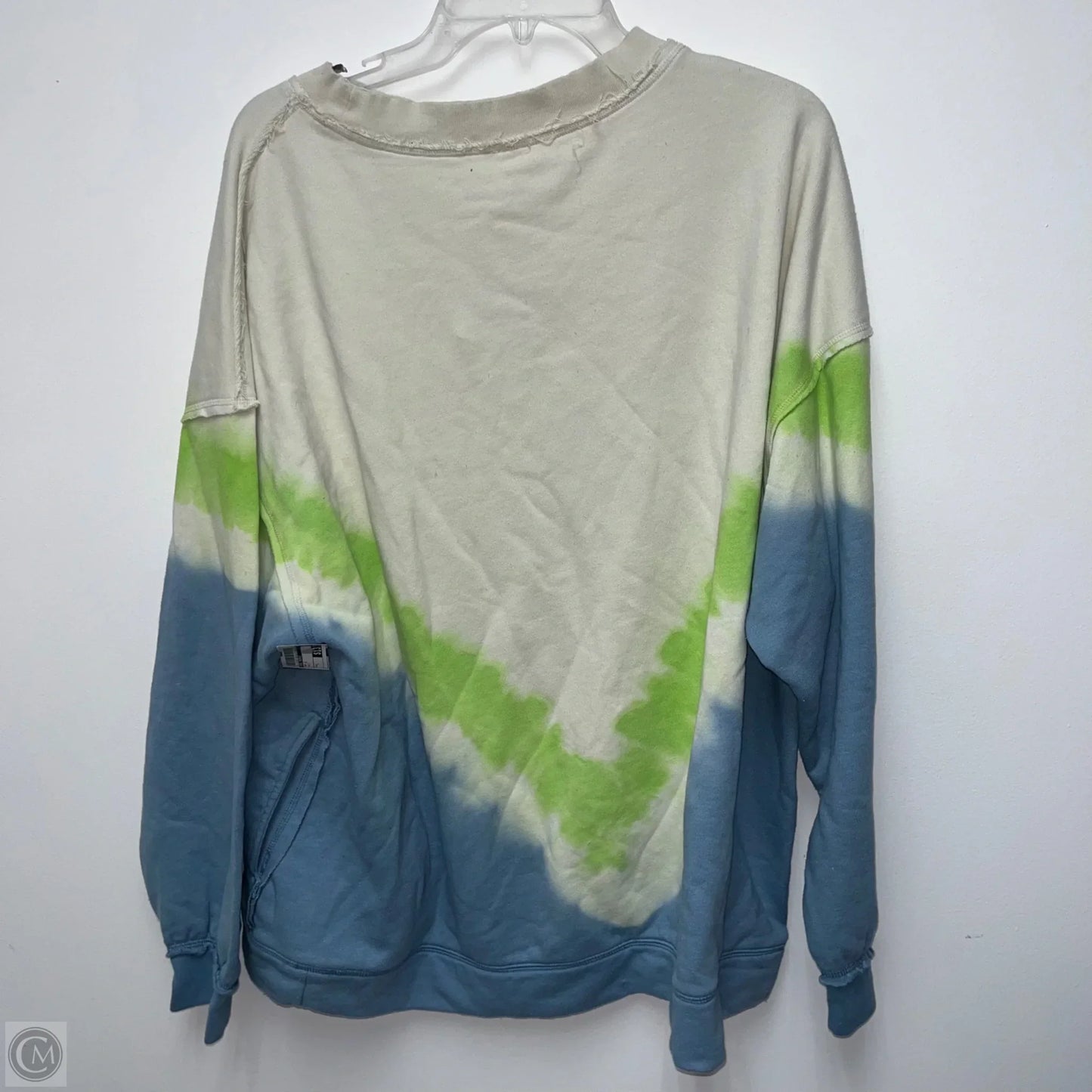 Top Long Sleeve By Free People In Multi-colored, Size: L