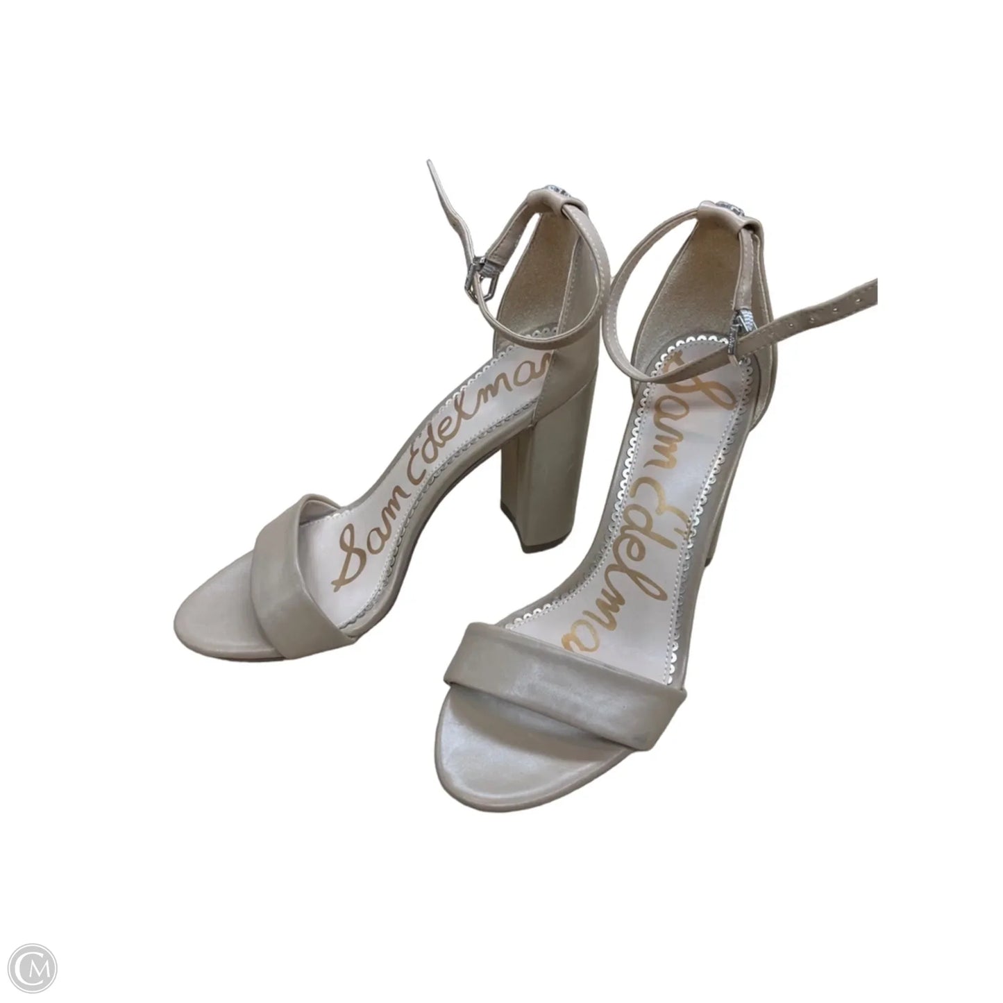 Shoes Heels Block By Sam Edelman In Beige, Size: 7