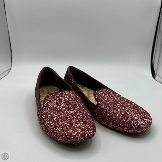 Shoes Flats By Clothes Mentor In Pink, Size: 5.5