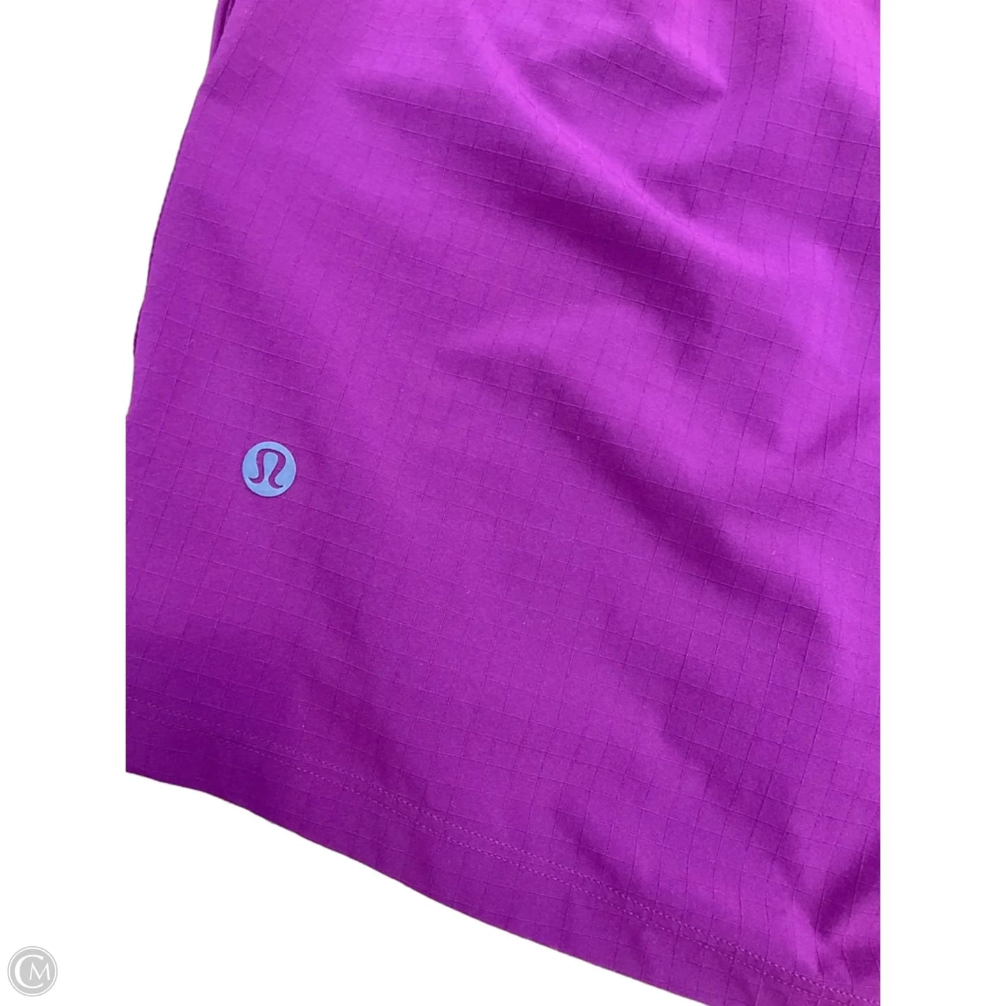 Athletic Shorts By Lululemon In Purple, Size: Sp
