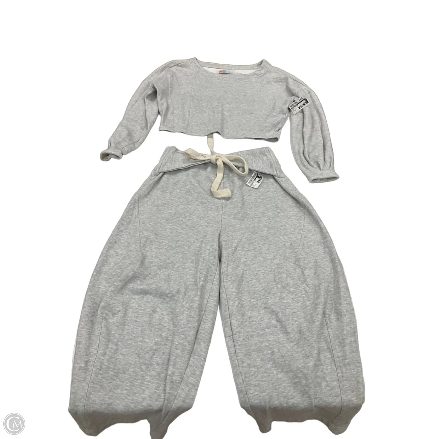 Pants Set 2pc By Free People In Grey, Size: Sp