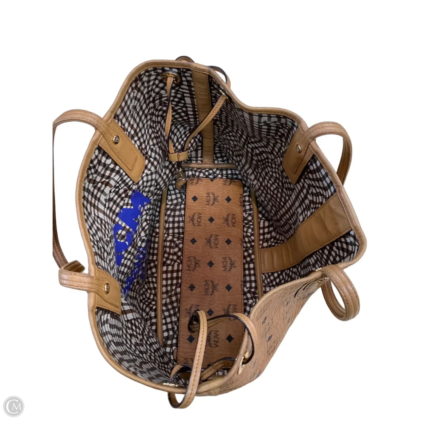 Handbag Luxury Designer By Mcm, Size: Large