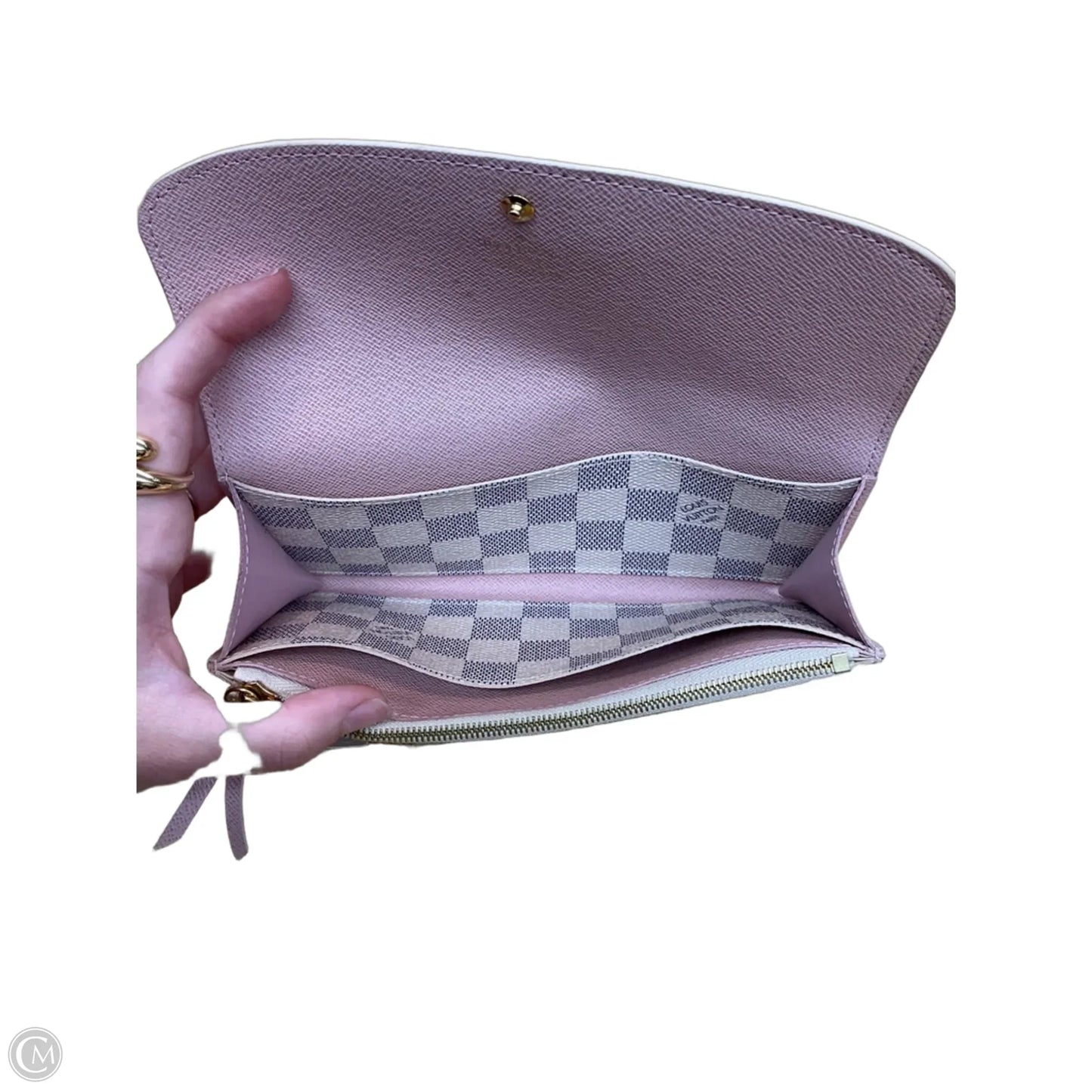 Wallet Luxury Designer By Louis Vuitton, Size: Large