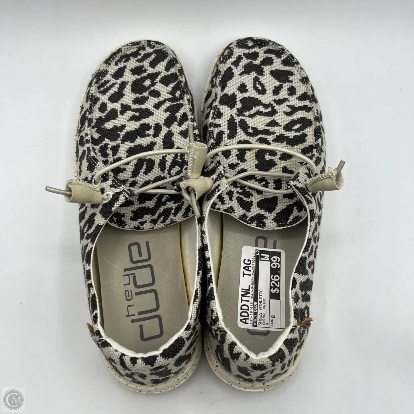 Shoes Athletic By Hey Dude In Animal Print, Size: 7