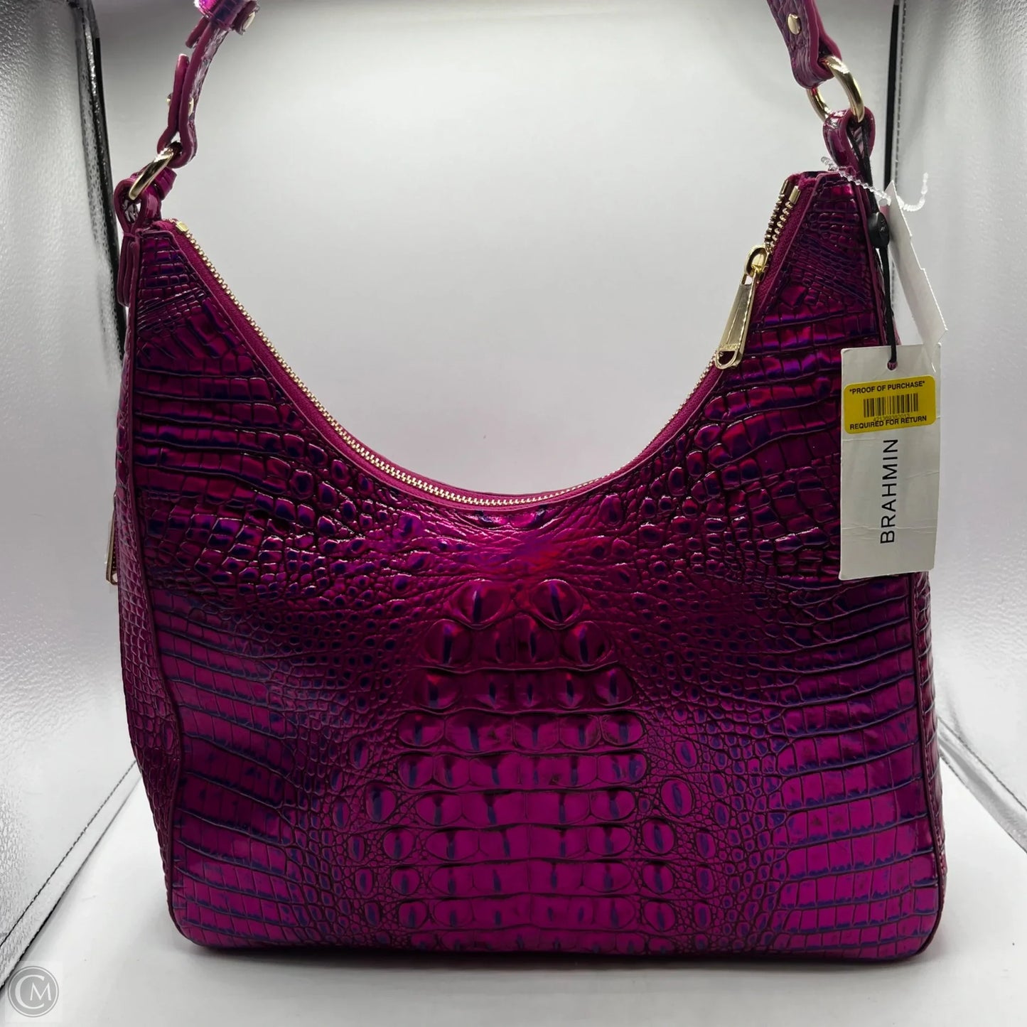 Handbag Designer By Brahmin, Size: Large