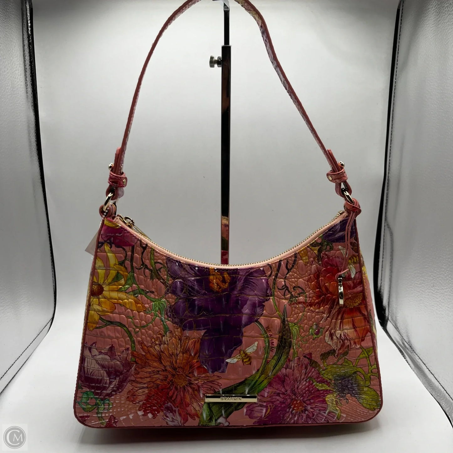 Handbag Designer By Brahmin, Size: Medium