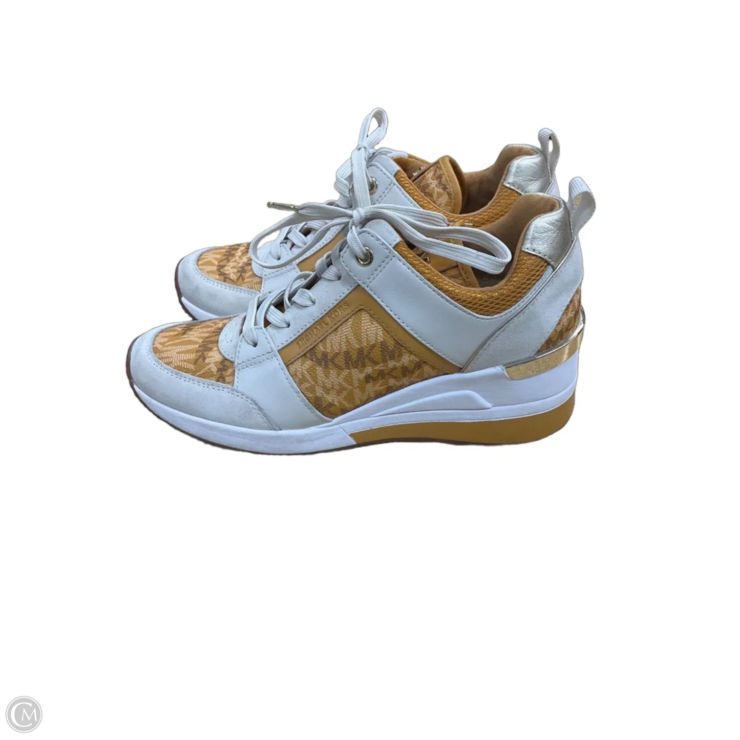 Shoes Designer By Michael Kors In Yellow, Size: 8