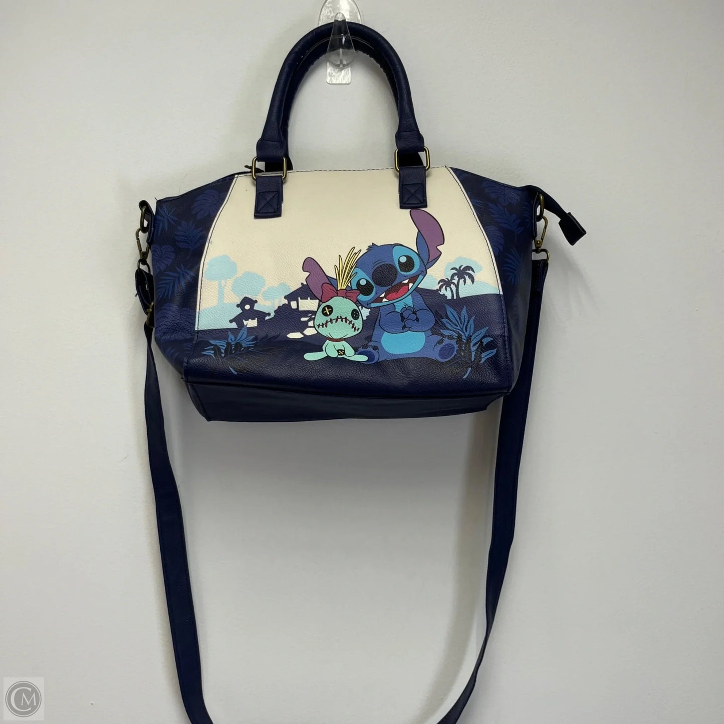 Handbag Leather By Disney, Size: Medium