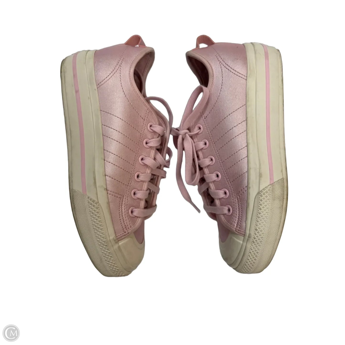 Shoes Sneakers By Adidas In Pink, Size: 7