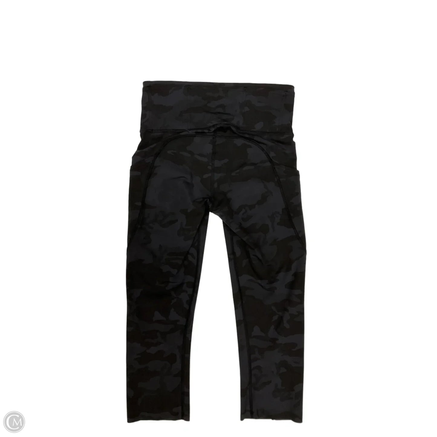 Athletic Leggings By Lululemon In Camouflage Print, Size: 4