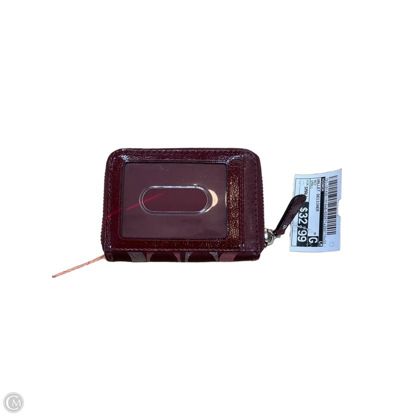 Wallet Designer By Coach, Size: Small