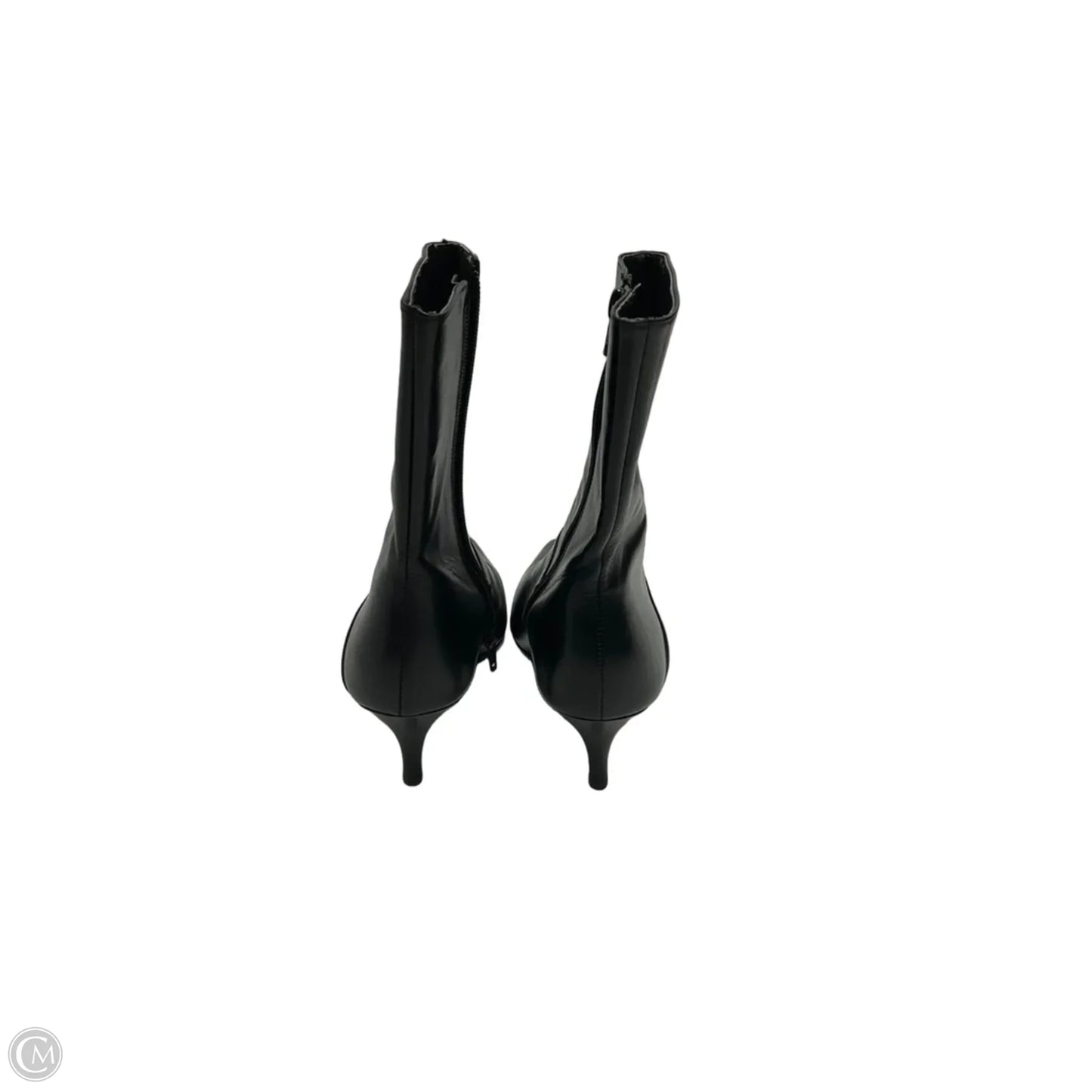 Boots Mid-calf Heels By Antonio Melani In Black, Size: 9.5