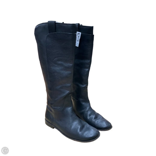 Boots Designer By Frye In Black, Size: 11