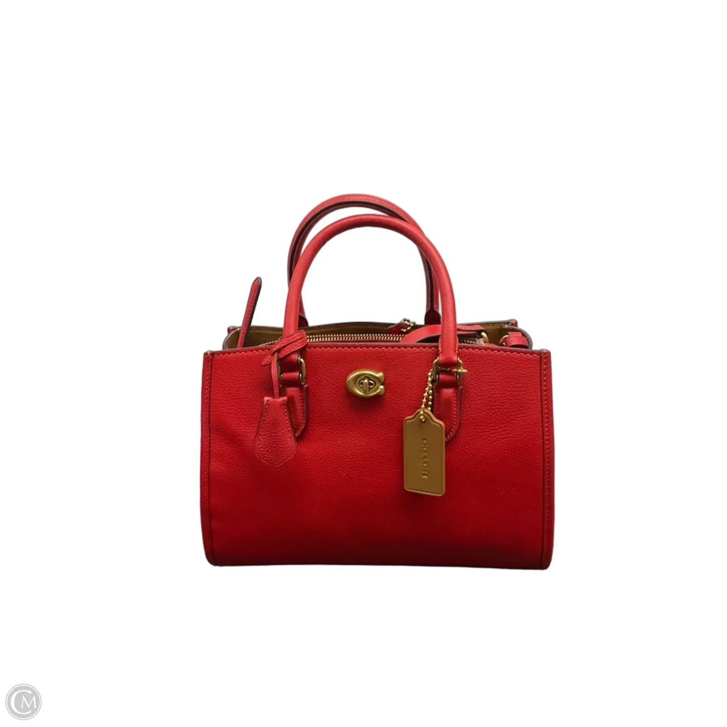 Handbag Designer By Coach, Size: Medium