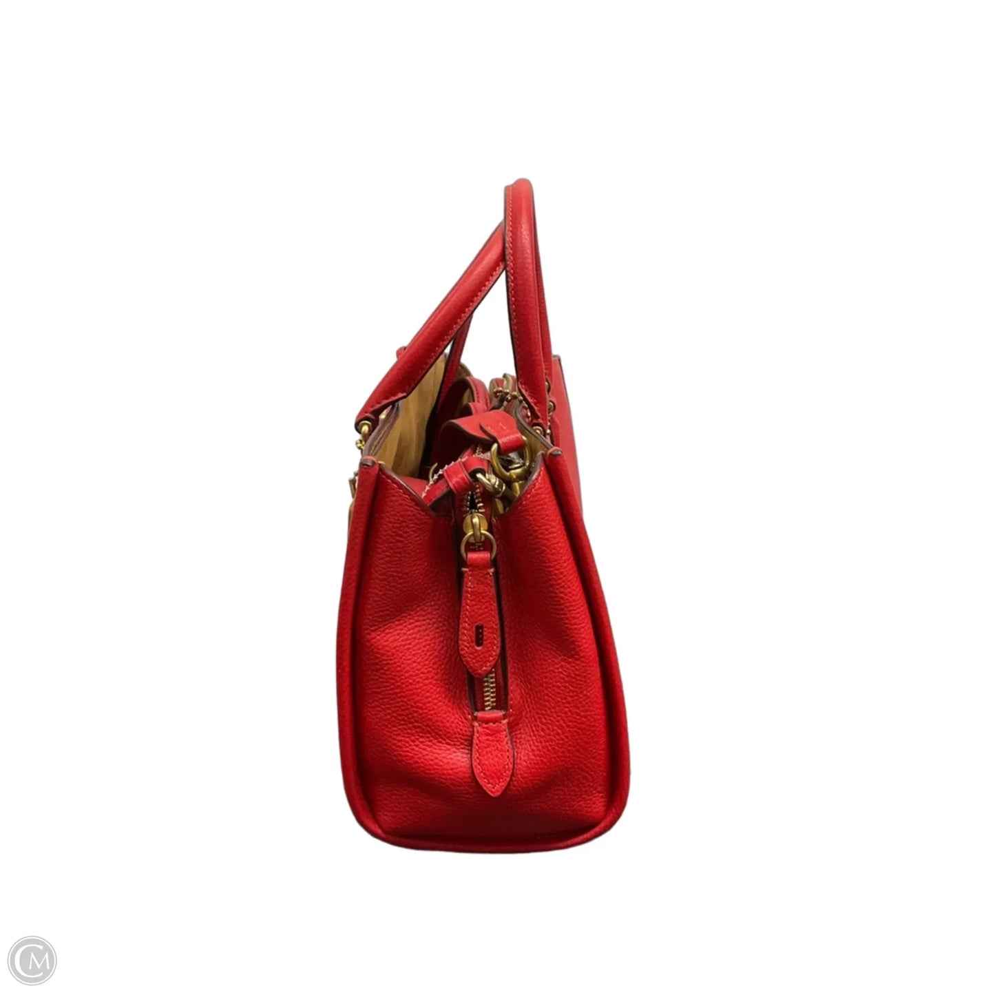 Handbag Designer By Coach, Size: Medium