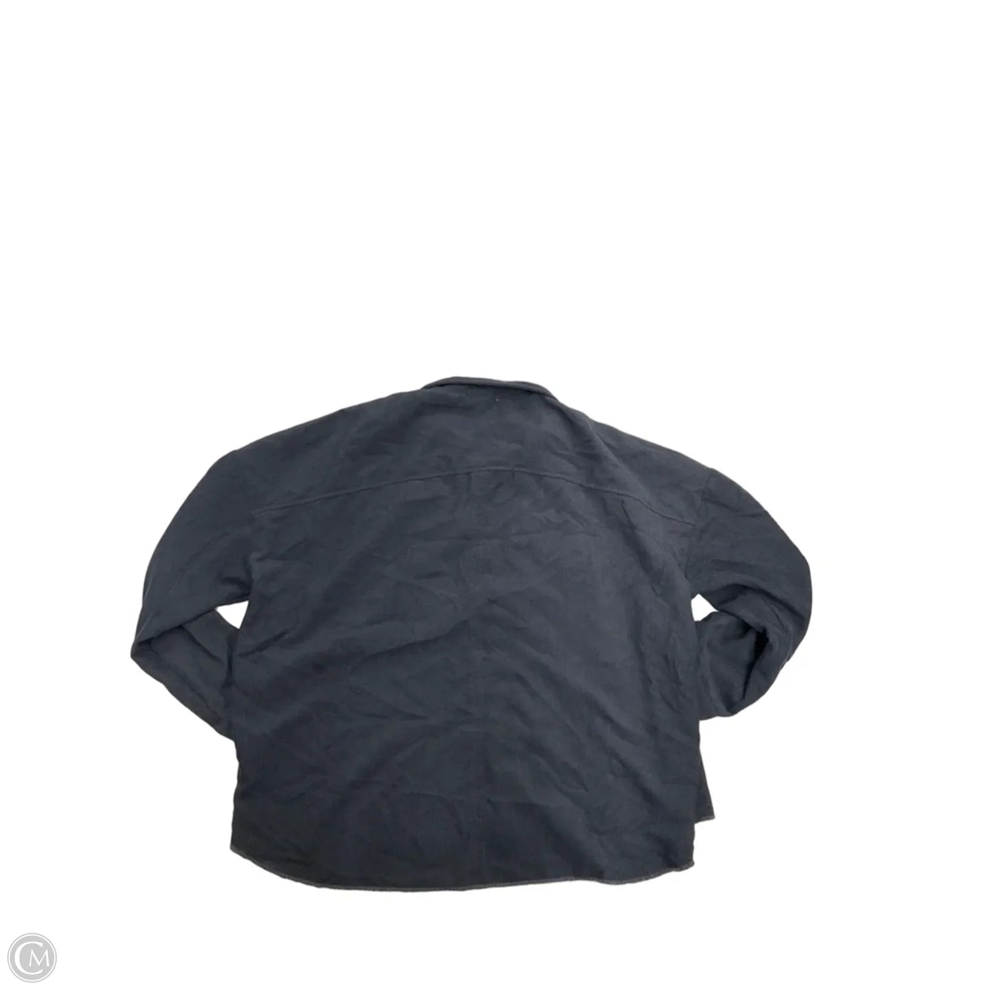 Jacket Shirt By Bp In Blue, Size: S