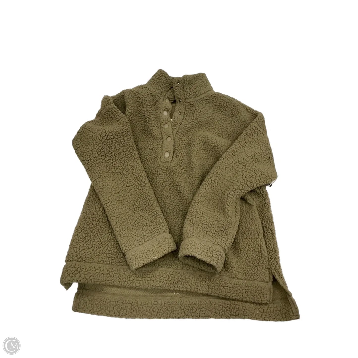 Sweatshirt Collar By Aerie In Green, Size: Xs