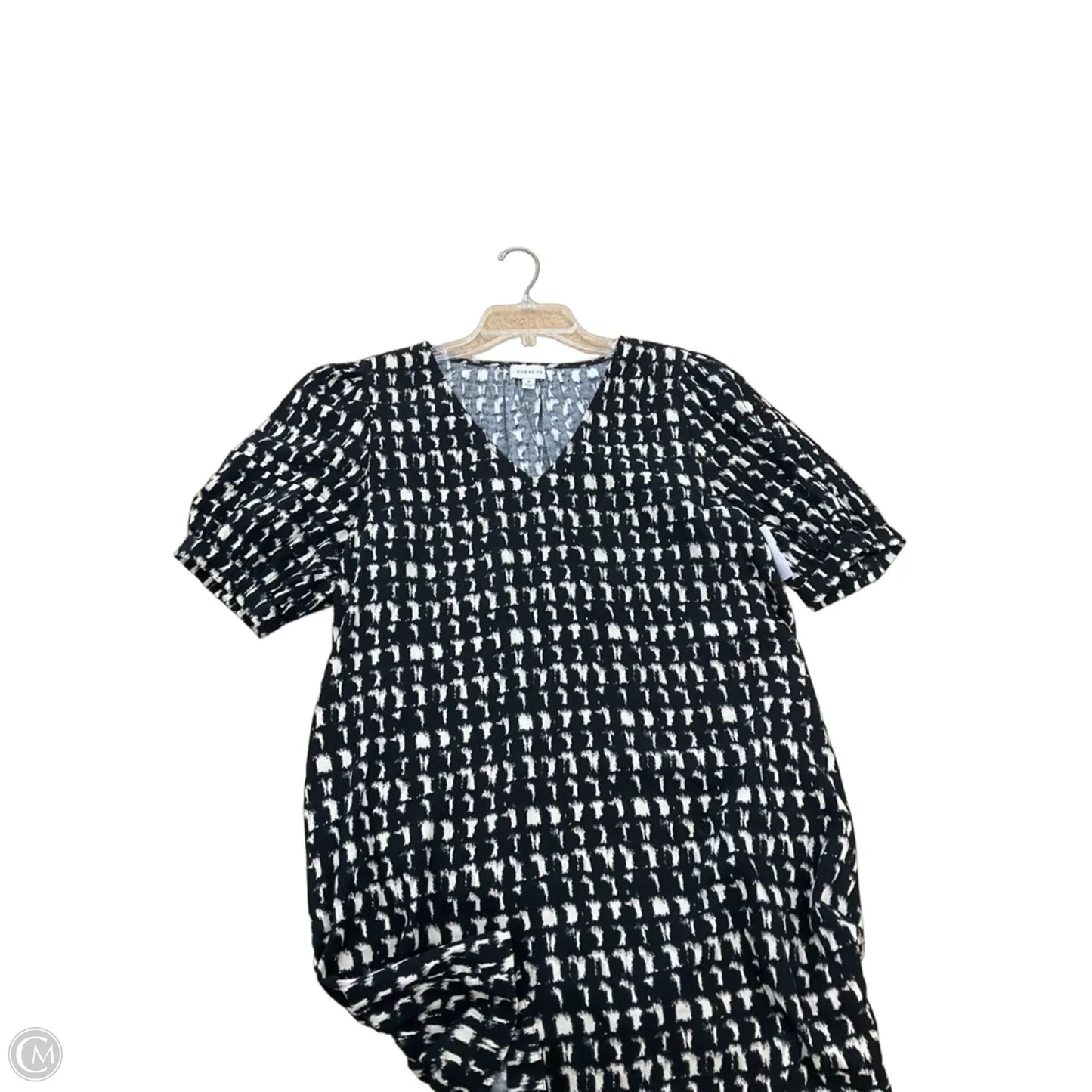 Dress Casual Short By Evereve In Black & Tan, Size: M