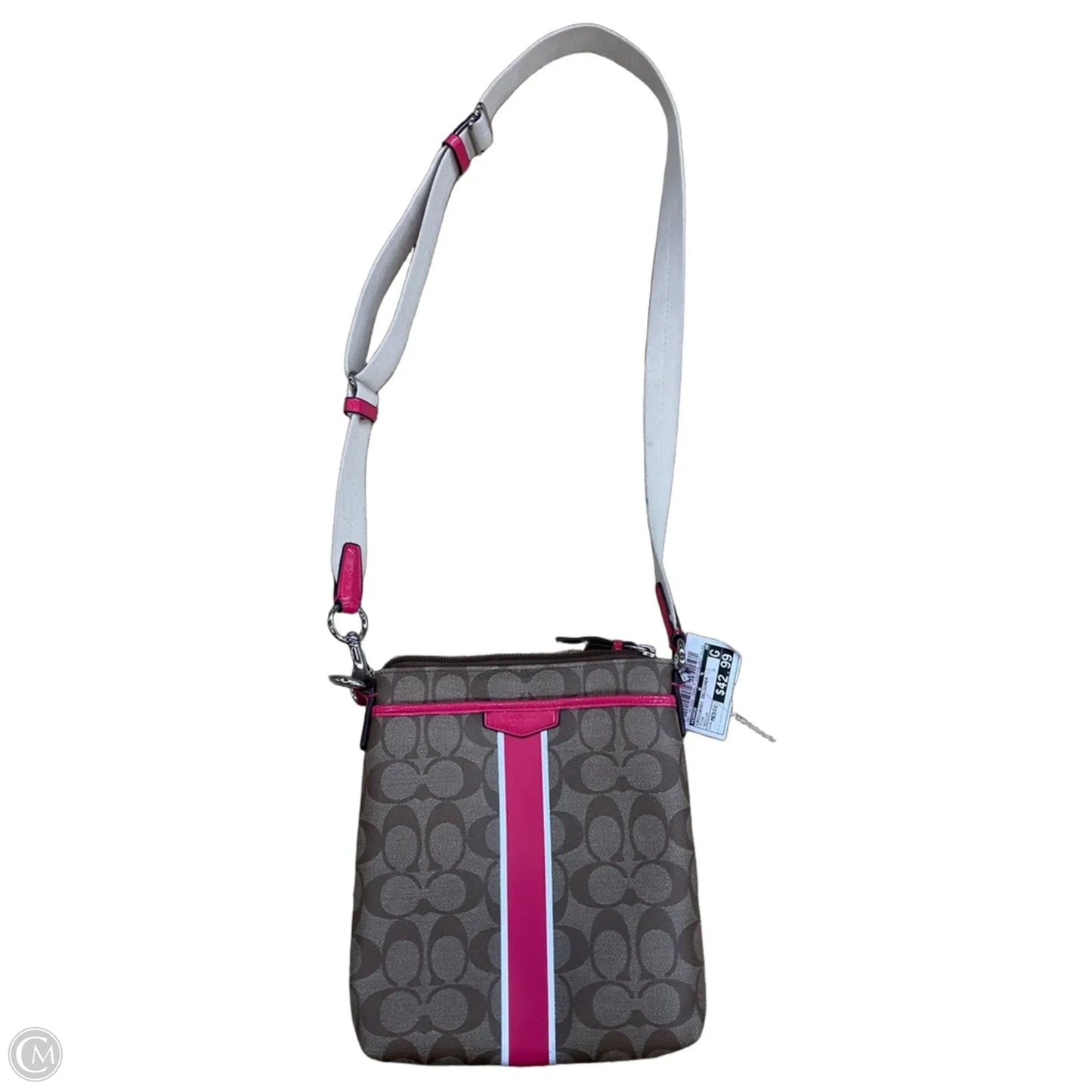 Crossbody Designer By Coach, Size: Medium