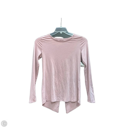 Athletic Top Long Sleeve Collar By Athleta In Purple, Size: Xxs