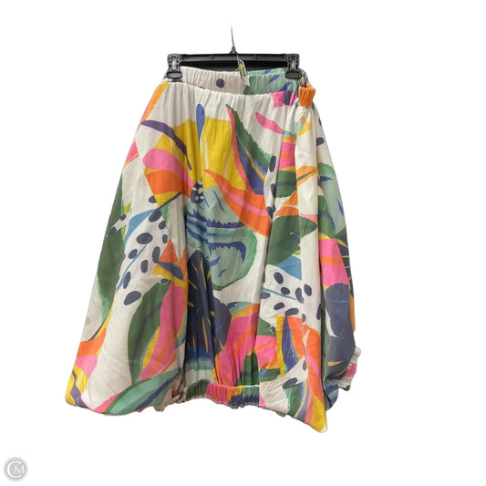 Top 3/4 Sleeve By Love In Floral Print, Size: Xl