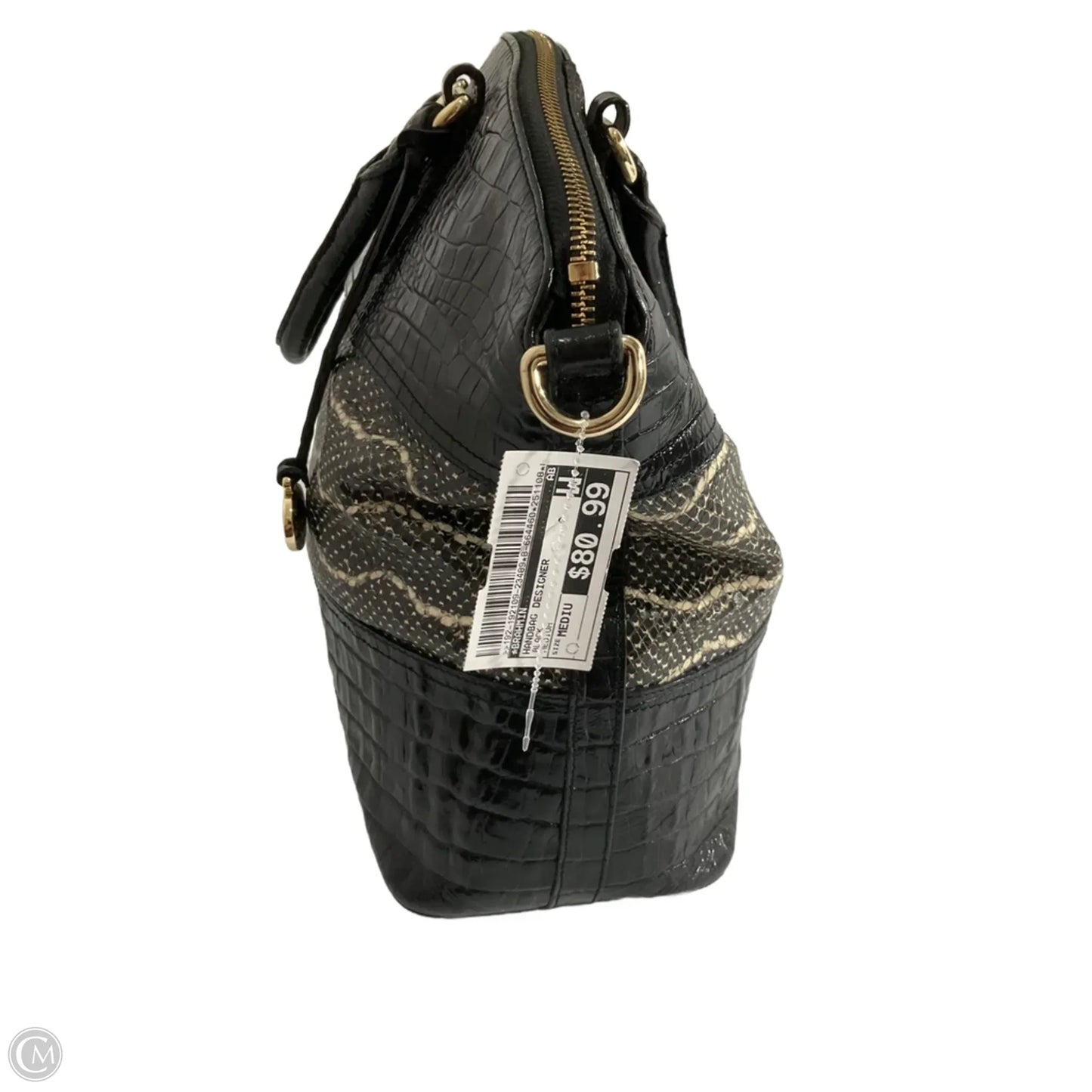 Handbag Designer By Brahmin, Size: Medium