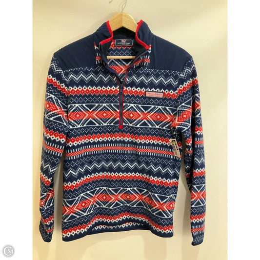 Jacket Fleece By Vineyard Vines In Multi-colored, Size: S